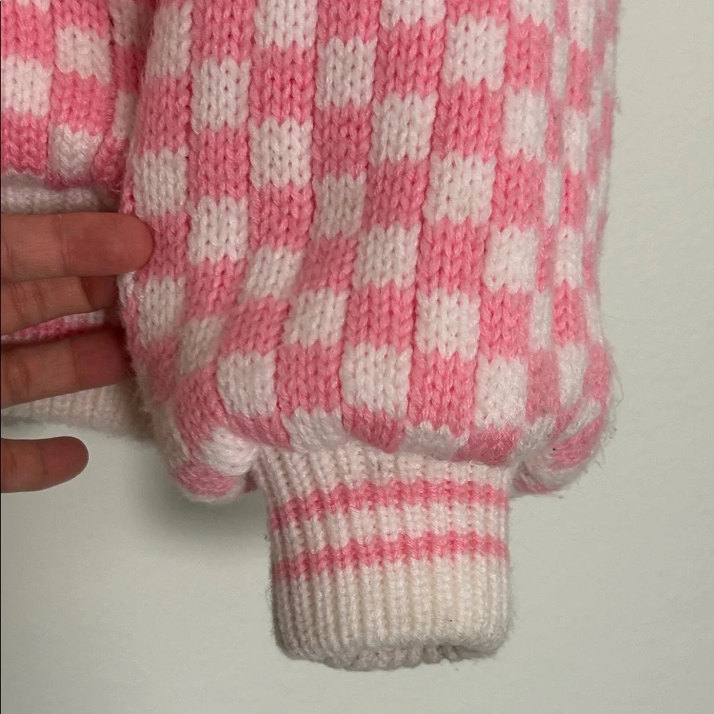 Vintage 90s New Order Pink Quilted Varsity Jacket Kids M Stoney Clover Vibes